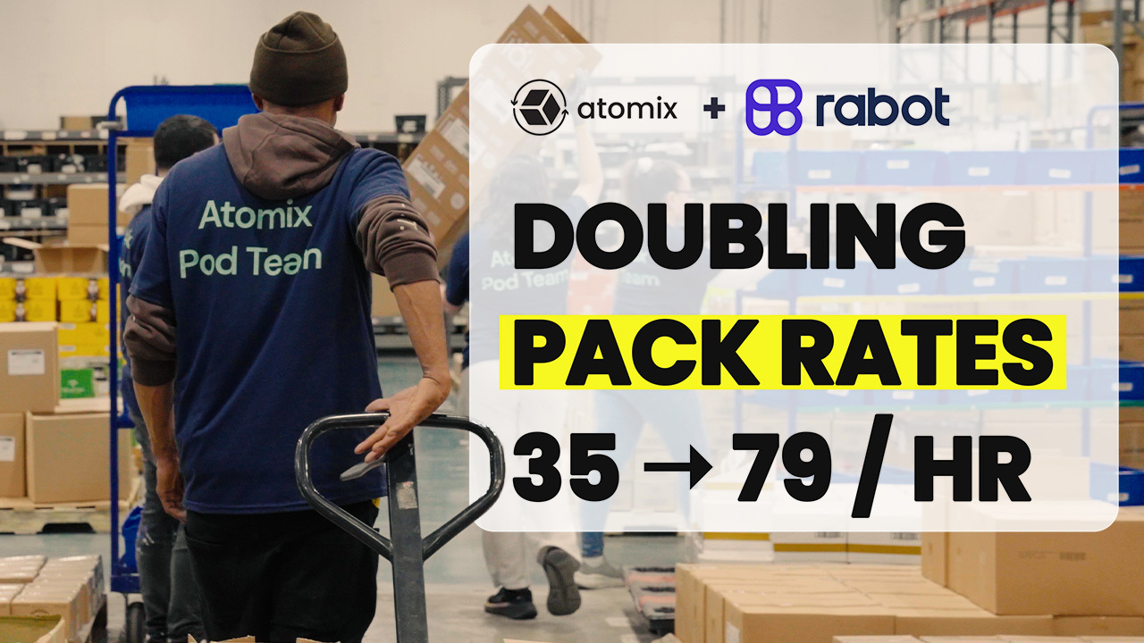 Case Study: How Atomix Cut Pack Costs 64% and Scaled From 3 Stations to 20